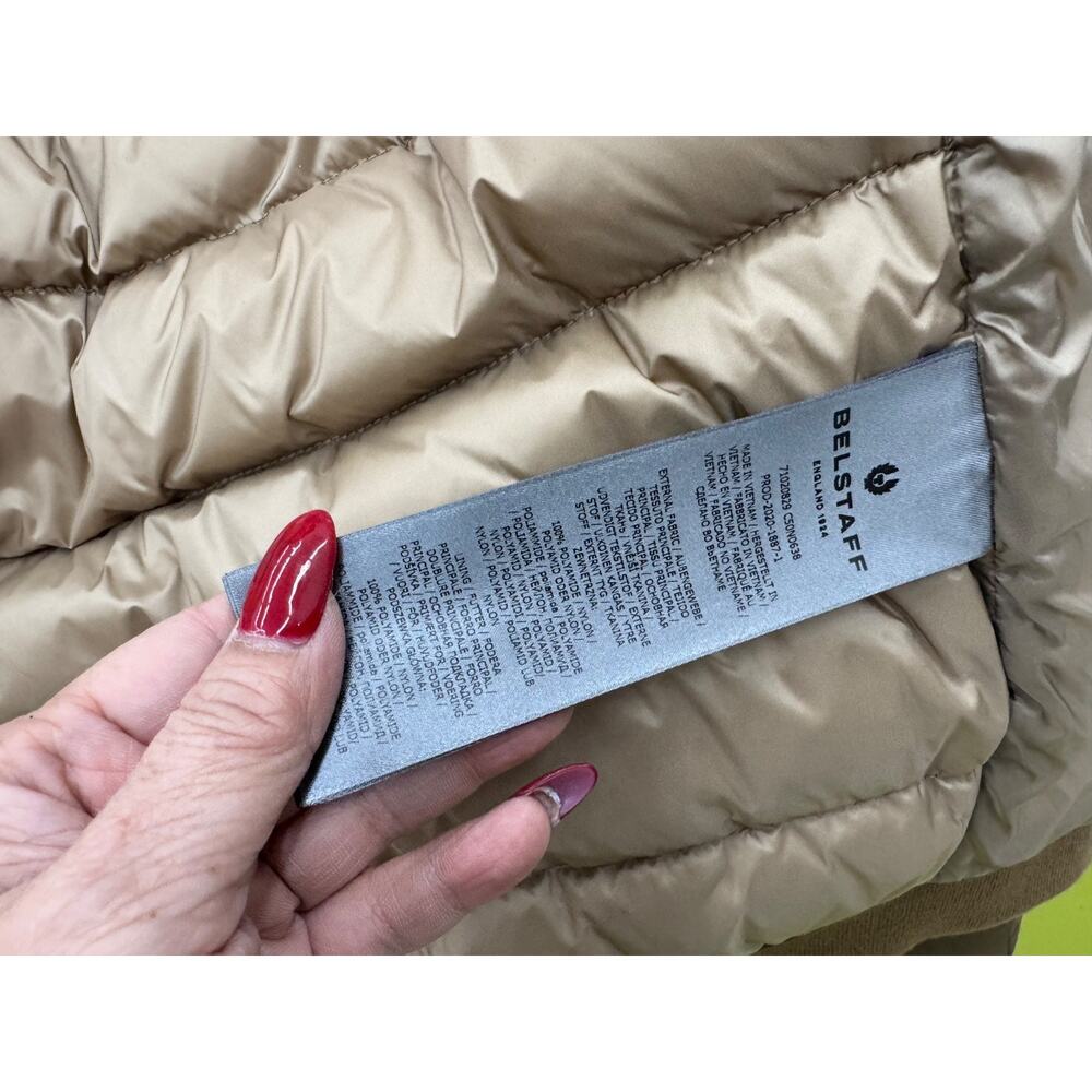 Belstaff Brown Circuit Down Jacket, Men's Size IT/EU 50/(UK/US 40 (coat100thrif - Picture 8 of 10